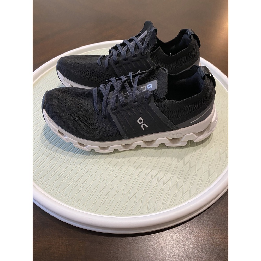 On Cloudswift 3 3WD10450485 Womens US 10.5 Running Shoes Black Athletic Sneakers